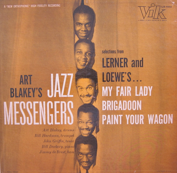 Art Blakey & The Jazz Messengers : Selections From Lerner And Loewe's (LP, Album, Mono)