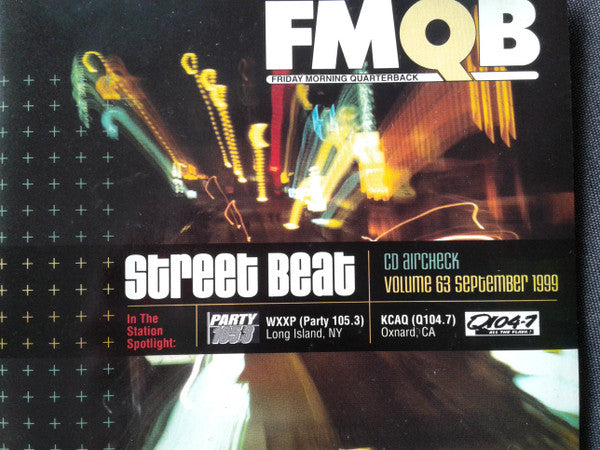 Various : FMQB CD Aircheck - Street Beat Volume 63 (CD, Comp, Promo)