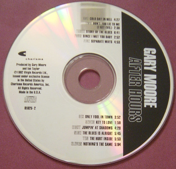 Gary Moore : After Hours (CD, Album)