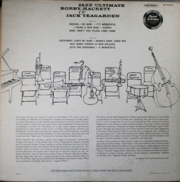 Bobby Hackett And Jack Teagarden : Jazz Ultimate (LP, Album)