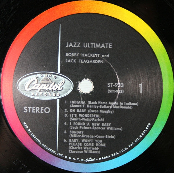 Bobby Hackett And Jack Teagarden : Jazz Ultimate (LP, Album)