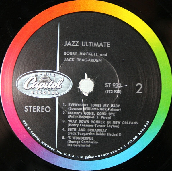 Bobby Hackett And Jack Teagarden : Jazz Ultimate (LP, Album)