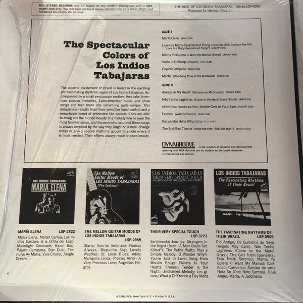 Los Indios Tabajaras : The Best Of (LP, Comp)