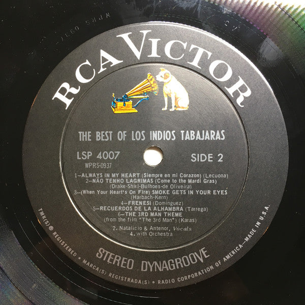 Los Indios Tabajaras : The Best Of (LP, Comp)