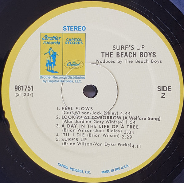 The Beach Boys : Surf's Up (LP, Album, Ltd, RE, 180)