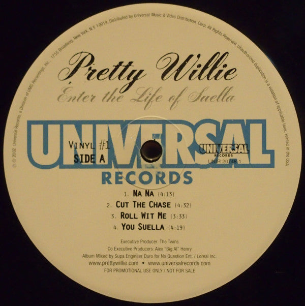 Pretty Willie : Enter The Life Of Suella (2xLP, Promo)