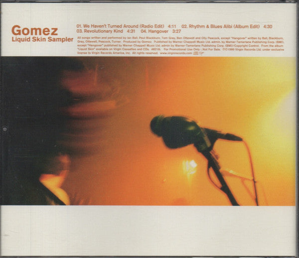 Gomez : Liquid Skin Sampler (CD, Promo, Smplr)