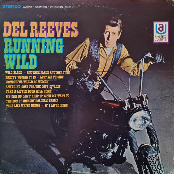 Del Reeves : Running Wild (LP, Album)