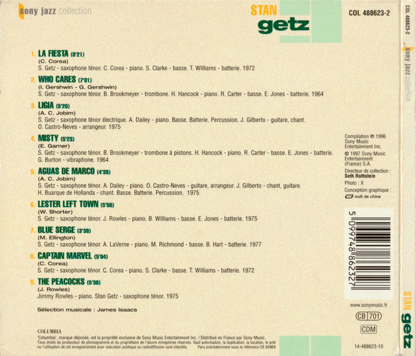 Stan Getz : Stan Getz (CD, Comp, RE, Dig)