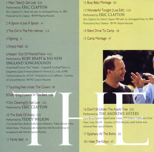 Eric Clapton With Marc Shaiman : The Story Of Us (Music From The Motion Picture) (HDCD, Album)