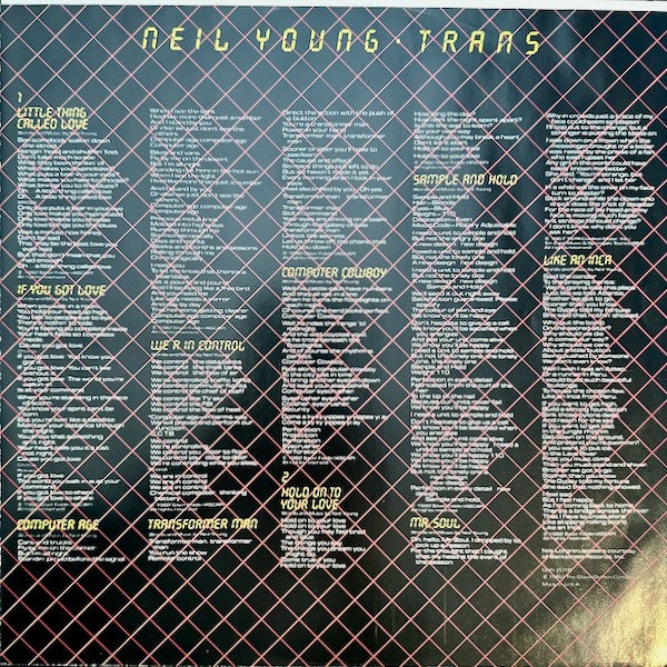 Neil Young : Trans (LP, Album, Mis)