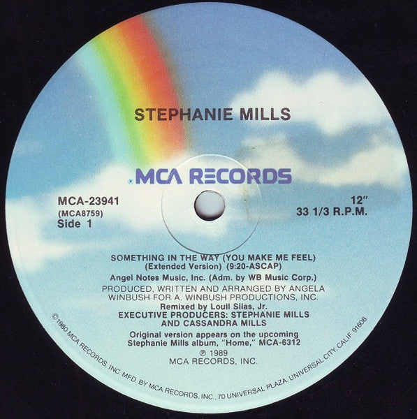 Stephanie Mills : Something In The Way (You Make Me Feel) (12", Single)