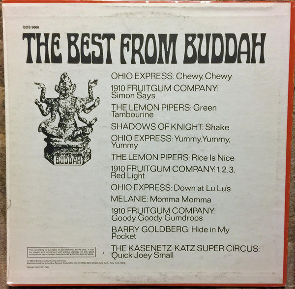 Various : The Best From Buddah (LP, Comp, Club)