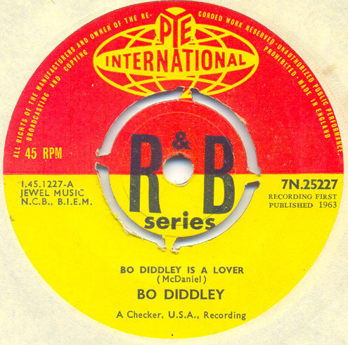 Bo Diddley : Bo Diddley Is A Lover (7", Single)