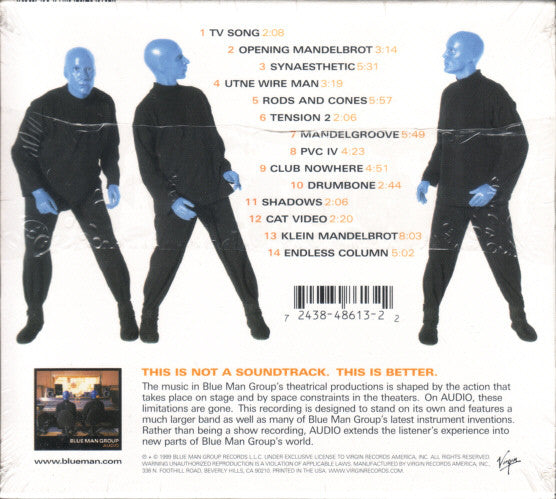 Blue Man Group : Audio (HDCD, Album, RE)