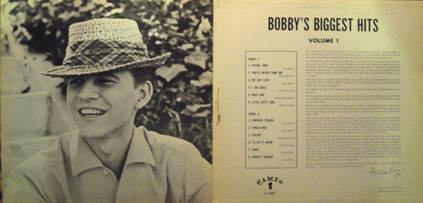 Bobby Rydell : Bobby's Biggest Hits (LP, Album, Comp, Gat)