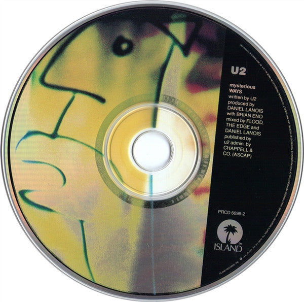 U2 : Mysterious Ways (CD, Single, Promo)