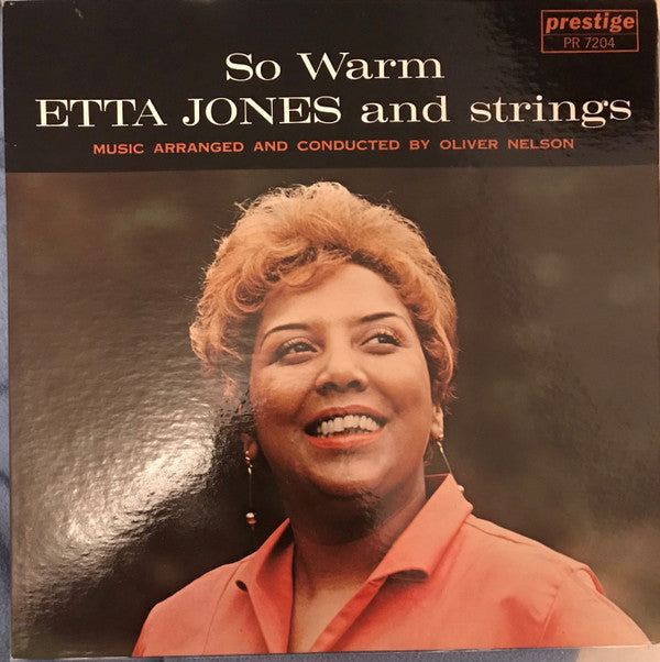Etta Jones And Strings : So Warm (LP, Album, Mono)