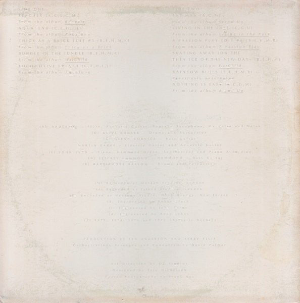 Jethro Tull : M.U. - The Best Of Jethro Tull (LP, Comp, Ter)