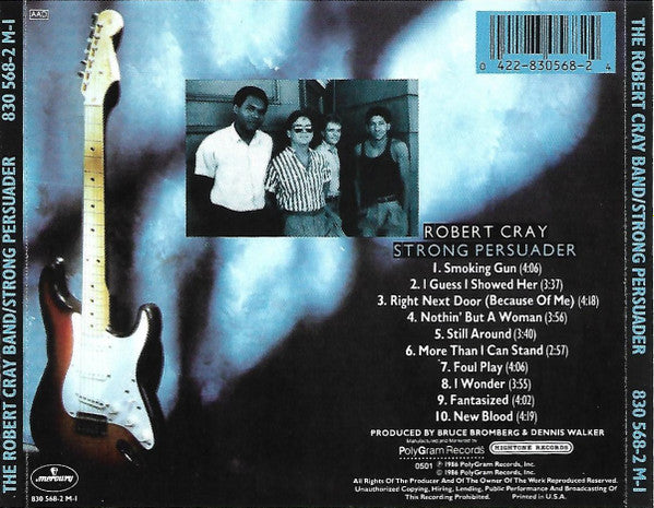 Robert Cray : Strong Persuader (CD, Album, Pol)