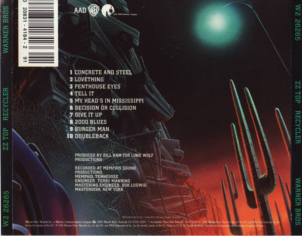 ZZ Top : Recycler (CD, Album, Club, Col)