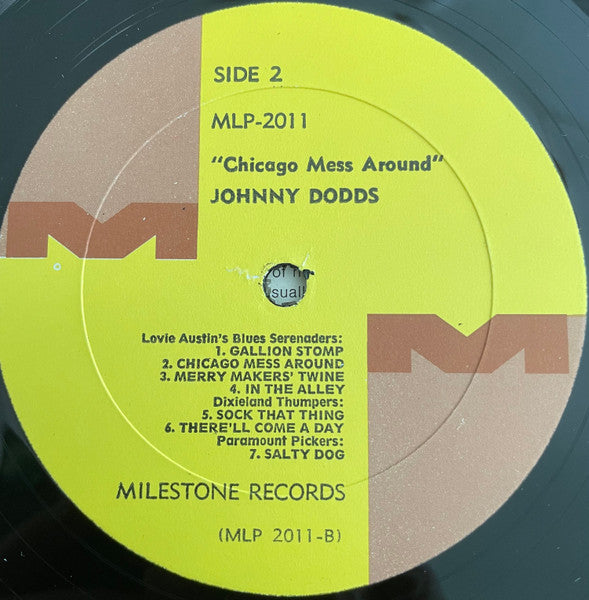 Johnny Dodds : Chicago Mess Around (LP, Comp, Mono, RE)