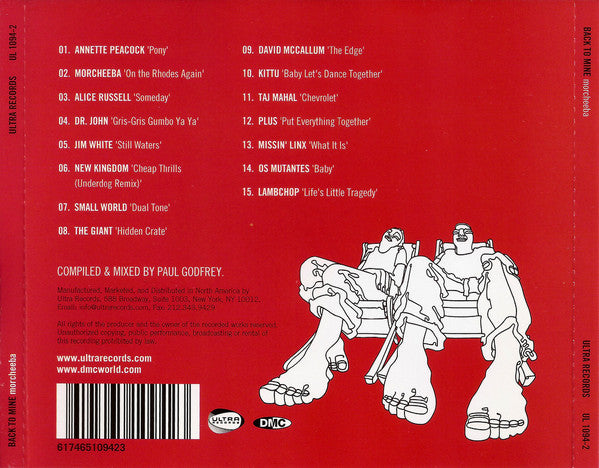Morcheeba : Back To Mine (CD, Comp, Mixed)