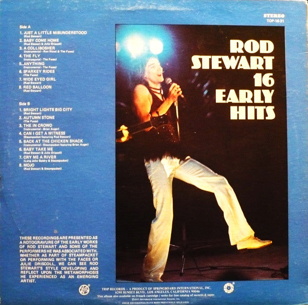 Rod Stewart : 16 Early Hits (LP, Comp)
