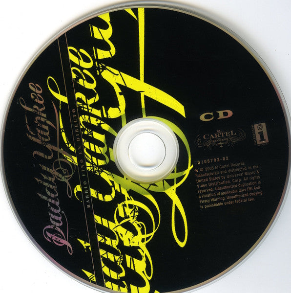 Daddy Yankee : Barrio Fino En Directo (CD, Album + DVD)