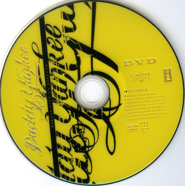 Daddy Yankee : Barrio Fino En Directo (CD, Album + DVD)