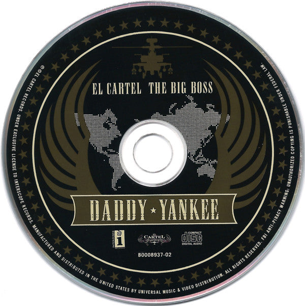 Daddy Yankee : El Cartel: The Big Boss (CD, Album)