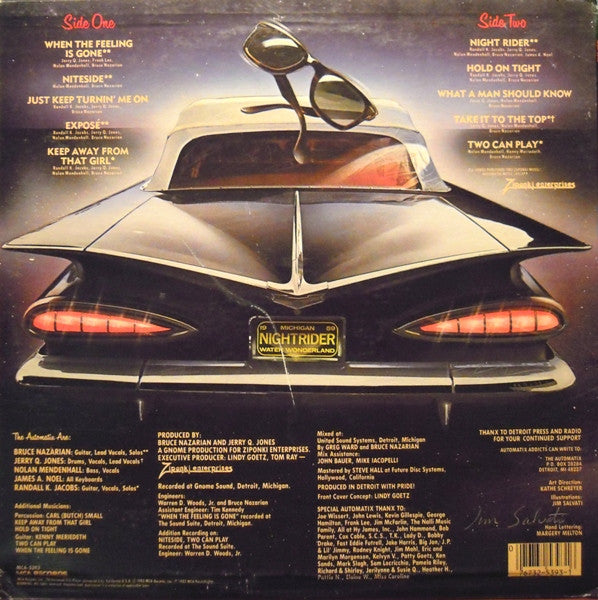 The Automatix : Night Rider (LP, Album)