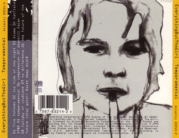 Everything But The Girl : Temperamental (CD, Album)