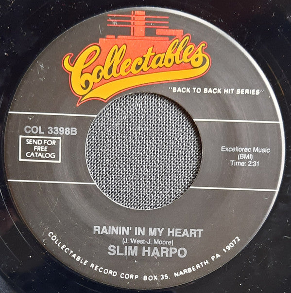 Slim Harpo : Baby Scratch My Back (7", Single)