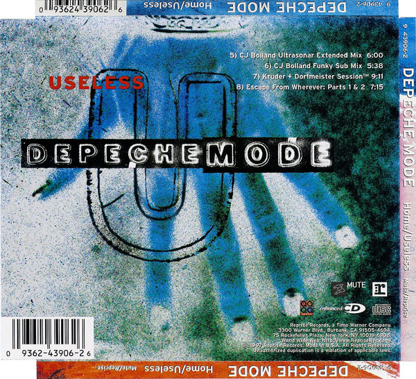 Depeche Mode : Home / Useless (CD, Maxi, Enh, Las)