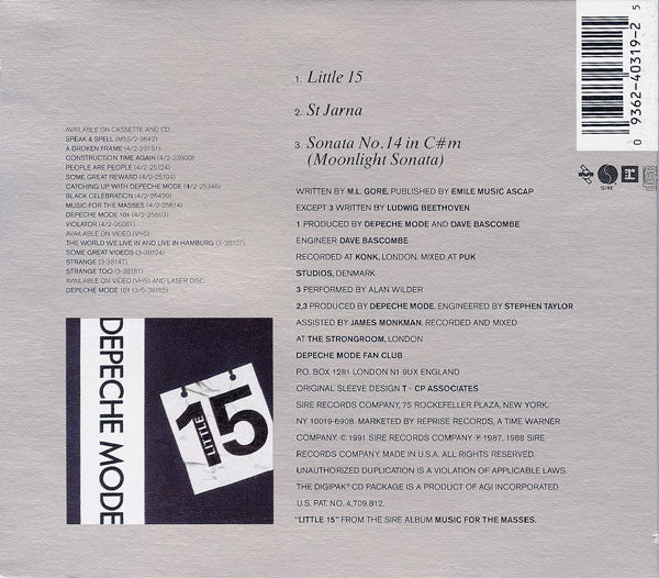 Depeche Mode : Little 15 (CD, Single, RE, Dig)