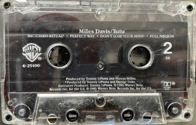 Miles Davis : Tutu (Cass, Album, SR,)