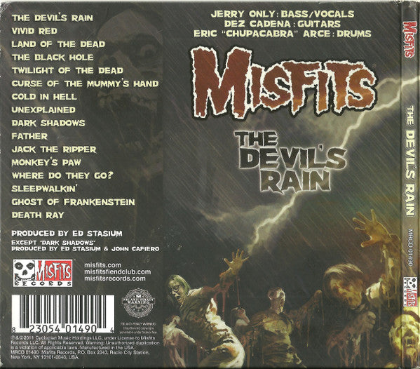 Misfits : The Devil's Rain (CD, Album, Ltd, Dig)