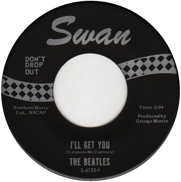 The Beatles : She Loves You (7", Single, Bla)