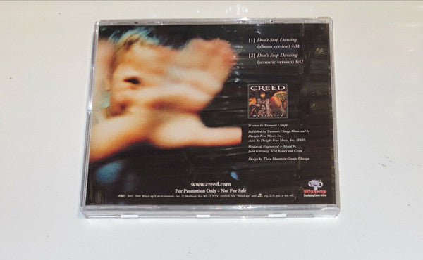 Creed (3) : Don't Stop Dancing (CD, Single, Promo)