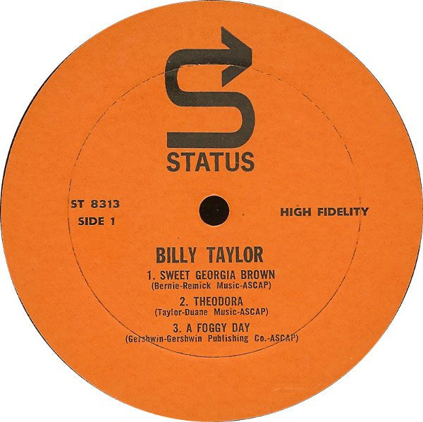 Billy Taylor Trio : The Billy Taylor Trio At Town Hall (LP, Album, Mono, RE)