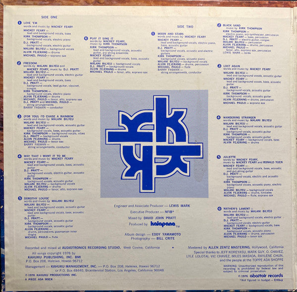 Kalapana : Kalapana II (LP, Album)