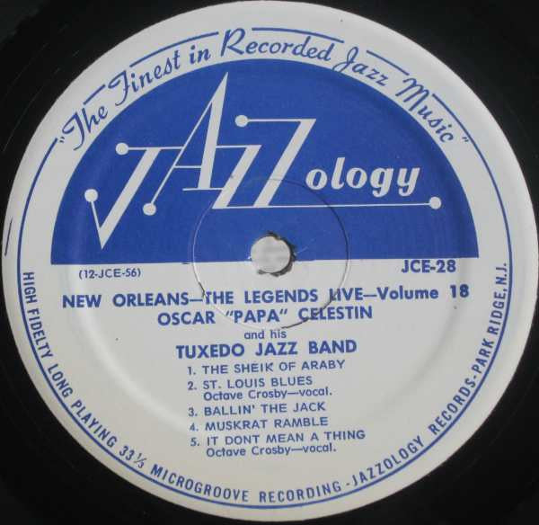 Papa Celestin And His New Orleans Ragtime Band : Papa Celestin And His New Orleans Ragtime Band (LP, Album)