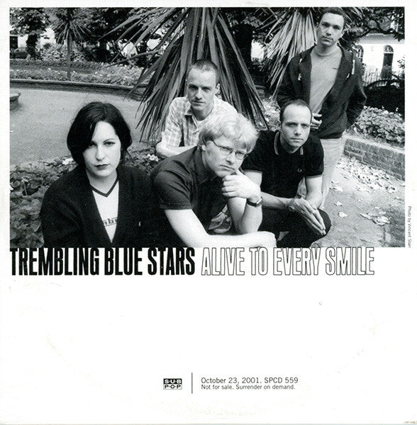 Trembling Blue Stars : Alive To Every Smile (CD, Album, Promo)