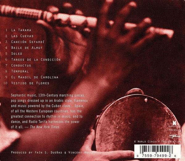 Radio Tarifa : Temporal (CD, Album)