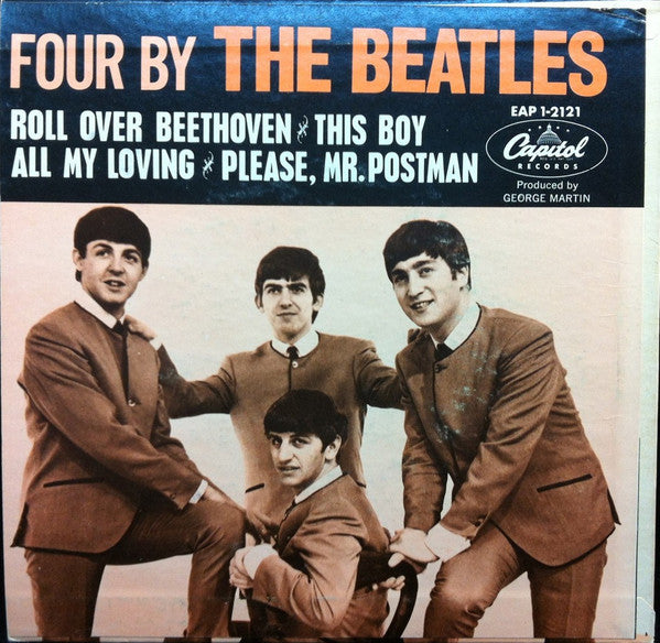 The Beatles : Four By The Beatles (7", EP, Mono)