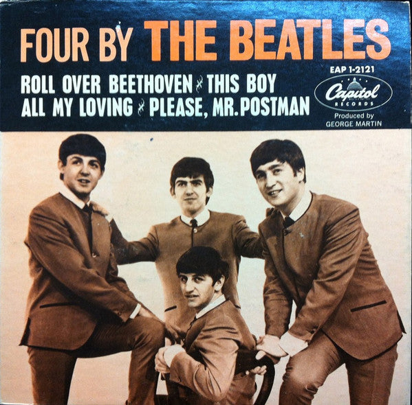 The Beatles : Four By The Beatles (7", EP, Mono)