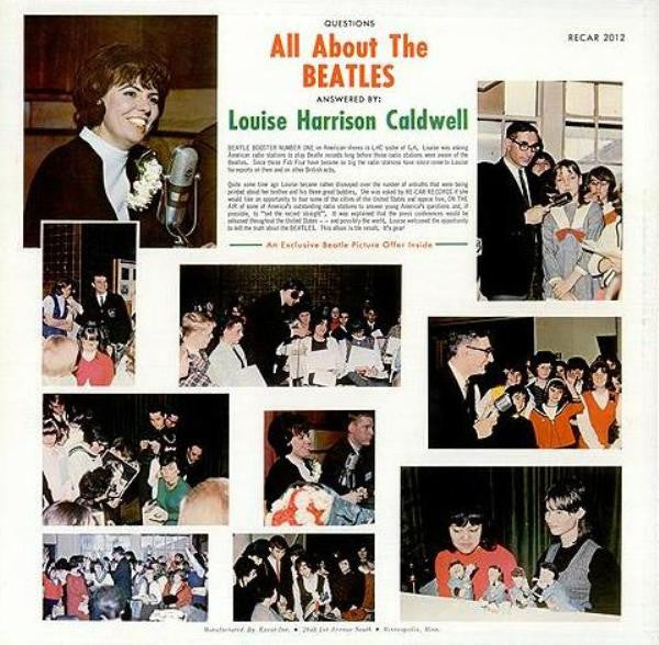 Louise Harrison Caldwell : All About The Beatles (LP, Album)