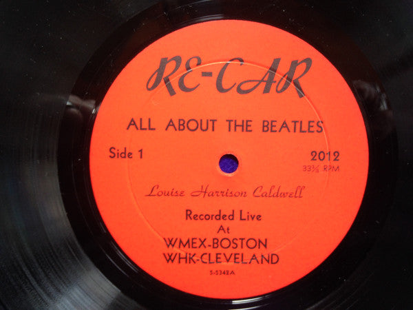 Louise Harrison Caldwell : All About The Beatles (LP, Album)