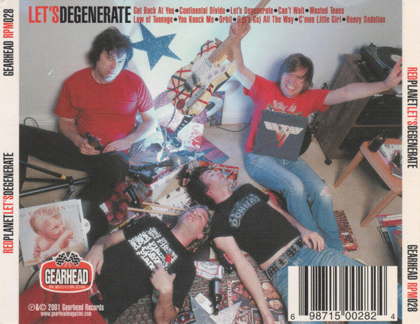 Red Planet (2) : Let's Degenerate (CD, Album)